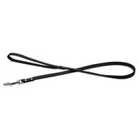 Produktbild von Beeztees Hundeleine aus Leder in Schwarz 100 cm x 12 mm - 100 cm
