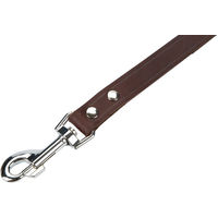Produktbild von Beeztees Hundeleine aus Leder Schwarz 130 cm x 20 mm