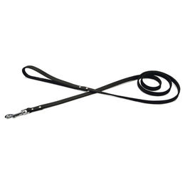 Beeztees Hundeleine aus Leder Schwarz 165 cm x 12 mm – Bild 1 von 7