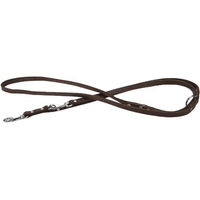 Produktbild von Beeztees Hundeleine aus Leder Schwarz 200 cm - 200 cm