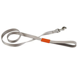 Produktbild von Beeztees Hundeleine aus Nylon in Grau, 120 x 1 cm