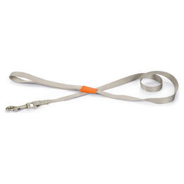Beeztees Hundeleine aus Nylon in Hellgrau 120 cm x 1,5 cm - 120 cm – Bild 1 von 2
