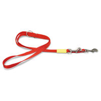 Produktbild von Beeztees Hundeleine aus Nylon rot verstellbar 200 cm - 200 cm