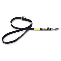 Produktbild von Beeztees Hundeleine aus Nylon verstellbar schwarz - 200 cm