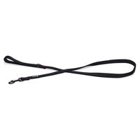 Produktbild von Beeztees Hundeleine Parinca Premium aus Nylon in Schwarz wasserabweisend 180 cm x 20 mm - 180 cm