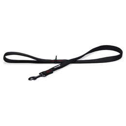 Produktbild von Beeztees Hundeleine Parinca Premium Nylon Schwarz 120 cm x 20 mm - 120 cm