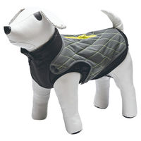 Produktbild von Beeztees Hundemantel Allia Safety Gear grau wasserabweisend reflektierend Rückenlänge 36 cm