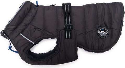 Beeztees Hundemantel Bobby grau wasserabweisend aus Polyester – Bild 1 von 3