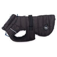 Produktbild von Beeztees Hundemantel Bobby grau wasserabweisend aus Polyester mit 44 cm Rückenlänge