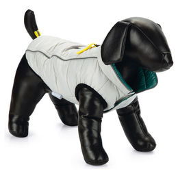 Beeztees Hundemantel Maly waterproof grau-grün 36 cm – Bild 1 von 7