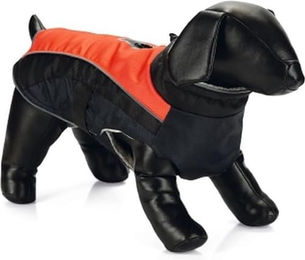 Produktbild von Beeztees Hundemantel Saby Rot Schwarz 40 cm