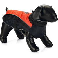 Produktbild von Beeztees Hundemantel Saby Rot Schwarz 40 cm