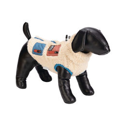 Beeztees Hundemantel Teddy Plüsch Winter Beige 20 cm – Bild 1 von 6
