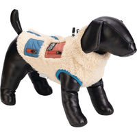 Produktbild von Beeztees Hundemantel Teddy Plüsch Winter Beige Größe 40