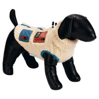 Produktbild von Beeztees Hundemantel Teddy Plüsch Winter Beige Mini