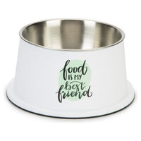 Produktbild von Beeztees Hundenapf Best Friend weiß aus Kunststoff - 0,8 l