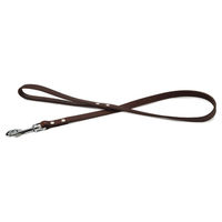 Produktbild von Beeztees Hundeschleppleine aus Leder braun 100 cm