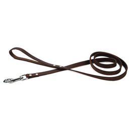 Beeztees Hundeschleppleine aus Leder in Braun 165 x 16 mm – Bild 1 von 3
