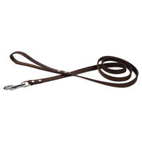 Produktbild von Beeztees Hundeschleppleine aus Leder in Braun 165 x 16 mm