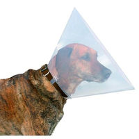 Produktbild von Beeztees Hundeschutzkragen aus Kunststoff Transparent 28-33 x 12,5 cm