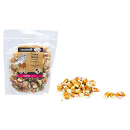 Beeztees Hundesnack Cookie Wraps mit Huhn ohne Farb- und Aromastoffe 400 g – Bild 1 von 5