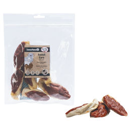 Beeztees Hundesnack Gefüllte Kaninchenohren mit Ente Getreidefrei 150 g - 150 g – Bild 1 von 3