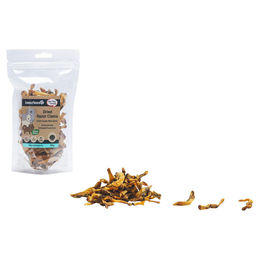 Beeztees Hundesnack getrocknete Schwertmuscheln 100 g Hypoallergen Naturkauartikel für Hunde Adult – Bild 1 von 2