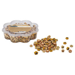 Beeztees Hundesnack in Blumenform mit Lachs Wild und Huhn 500 g - 500 g – Bild 1 von 2
