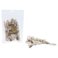 Produktbild von Beeztees Hundesnack Kaninchenohren mit Fell 100 g Monoprotein Glutenfrei - 100 g