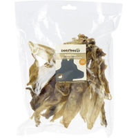 Produktbild von Beeztees Hundesnack Kaninchenohren Monoprotein Glutenfrei Naturkauartikel 16 Stück - 2 x 8 Stk.