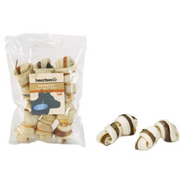 Beeztees Hundesnack Kaurolle Rind mit Lachs 8 cm – Bild 1 von 2