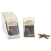Produktbild von Beeztees Hundesnack Kaustreifen Lamm mit Reis zuckerfrei 150 g - 150 g