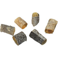 Produktbild von Beeztees Hundesnack Lachshaut Canellies ohne Farb- und Aromastoffe 150 g - 6 x 150 g