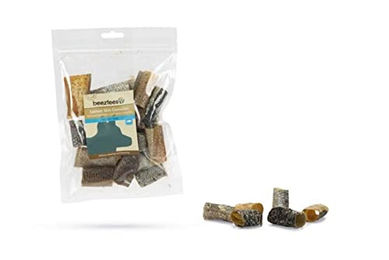 Beeztees Hundesnack Lachshaut Canellies ohne Farb- und Aromastoffe 50 g - 12 x 50 g – Bild 1 von 3
