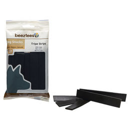 Beeztees Hundesnack Pansen Streifen aus Rind und Huhn Monoprotein ohne Zucker 150 g - 150 g – Bild 1 von 4