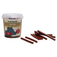 Produktbild von Beeztees Hundesnack Rind Rollen Trockenfleisch ohne Zucker 500 g - 500 g