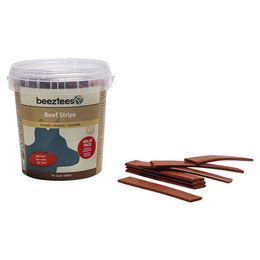 Beeztees Hundesnack Rind Streifen Trockenfleisch ohne Zucker 500 g - 500 g – Bild 1 von 3