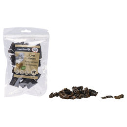 Beeztees Hundesnack Rinderleberstücke Trockenfleisch 200 g - 200 g – Bild 1 von 3
