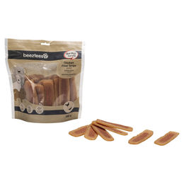 Beeztees Hundesnack Trockenfleisch Hähnchenfilet-Streifen mit Ente ohne Zucker und Aromastoffe 900 g - 900 g – Bild 1 von 10