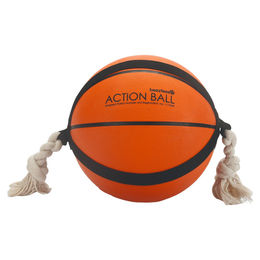 Beeztees Hundespielzeug Action Basketball aus Gummi orange – Bild 1 von 2