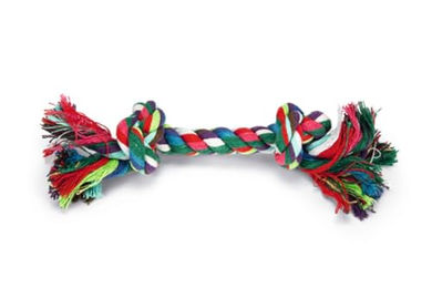 Produktbild von Beeztees Hundespielzeug aus Baumwollkordel bunt 50 g - 50 g