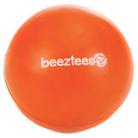 Produktbild von Beeztees Hundespielzeug Ball aus Gummi orange Durchmesser 4,5 cm
