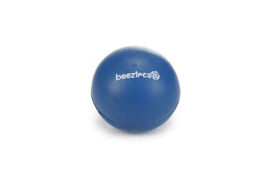 Beeztees Hundespielzeug Ball aus Vollgummi Blau Durchmesser 6,5 cm – Bild 1 von 2