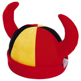 Beeztees Hundespielzeug Belgien Viking Hut aus Plüsch mit Squeaker – Bild 1 von 6