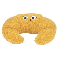 Produktbild von Beeztees Hundespielzeug Croissant Flaky aus Plüsch in Braun und Gelb
