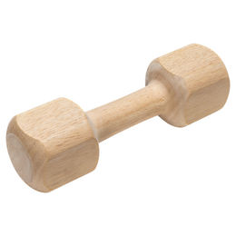Produktbild von Beeztees Hundespielzeug Dex Holzhantel Dummy aus Naturholz 25 x 7 x 7 cm