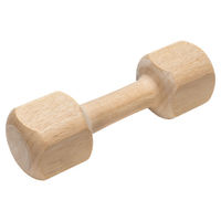 Produktbild von Beeztees Hundespielzeug Dex Holzhantel Dummy aus Naturholz 25 x 7 x 7 cm
