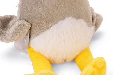 Produktbild von Beeztees Hundespielzeug Dodo Plüsch Grau