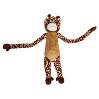 Produktbild von Beeztees Hundespielzeug Dschungel Giraffe XL aus Plüsch Braun