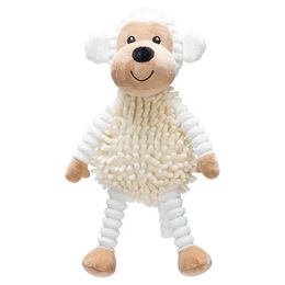 Beeztees Hundespielzeug Eco Affe Jeppe Plüschspielzeug aus Fleece Beige 36x30cm – Bild 1 von 6